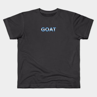 GOAT Flag Argentina Messi Kids T-Shirt